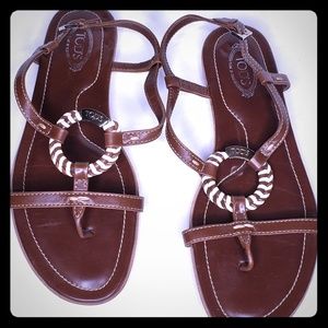 Tod's Brown Sandals